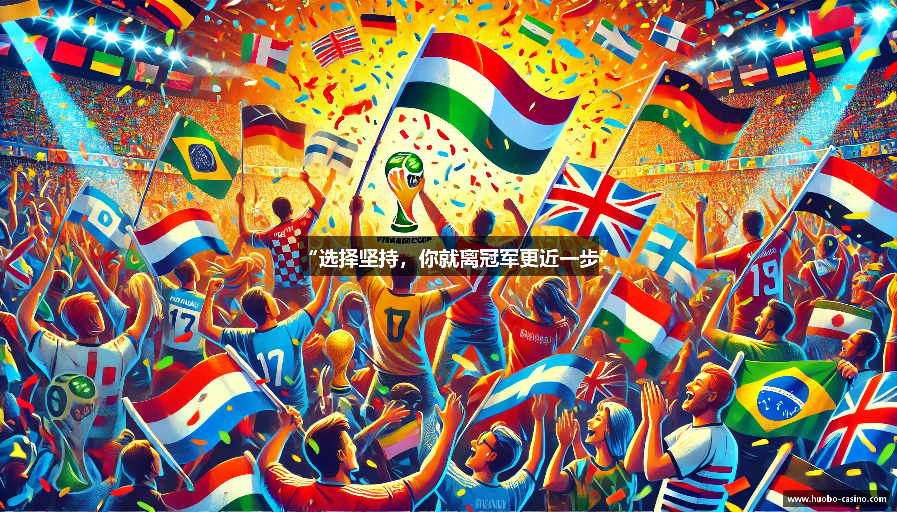 “选择坚持，你就离冠军更近一步”